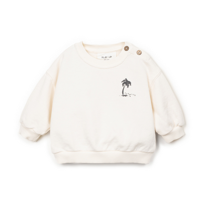 Sweater mit Rückenprint