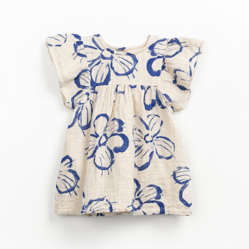 Leichtes Baumwollkleid mit Print