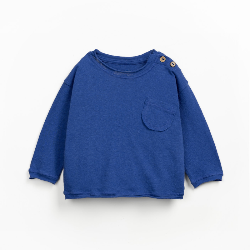 Bio-Baumwoll-T-Shirt mit Schulteröffnung