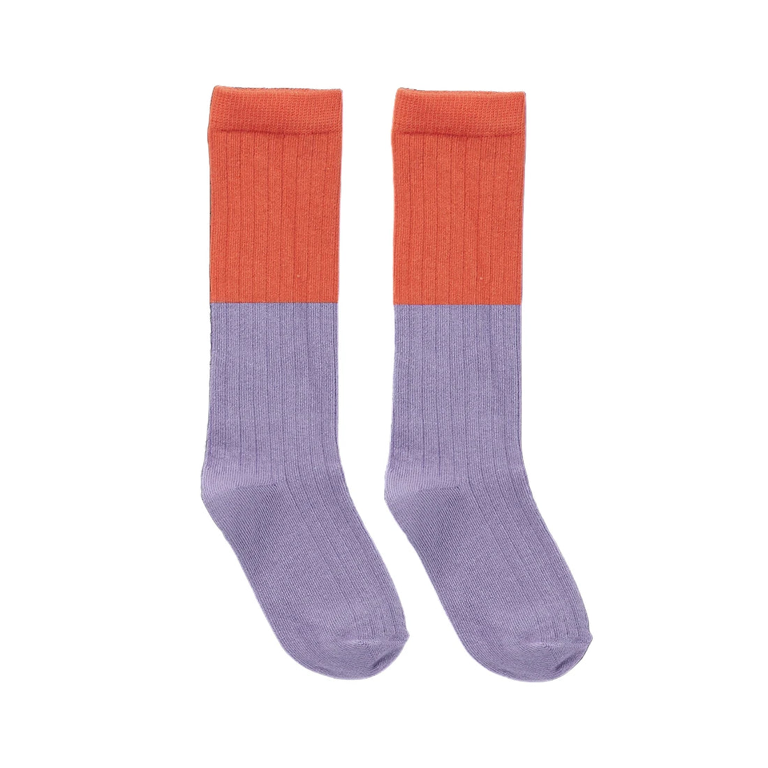 Socken Colourblock – Grenadine