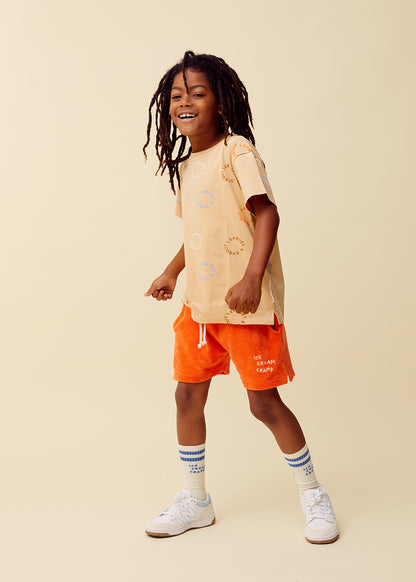 Terry Shorts Orange sprint