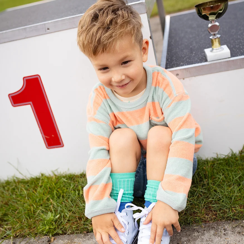 Terry Sweatshirt stripes