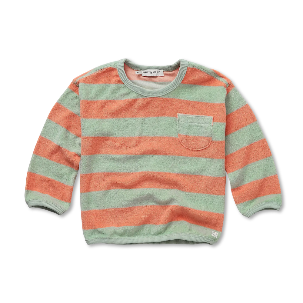 Terry Sweatshirt stripes