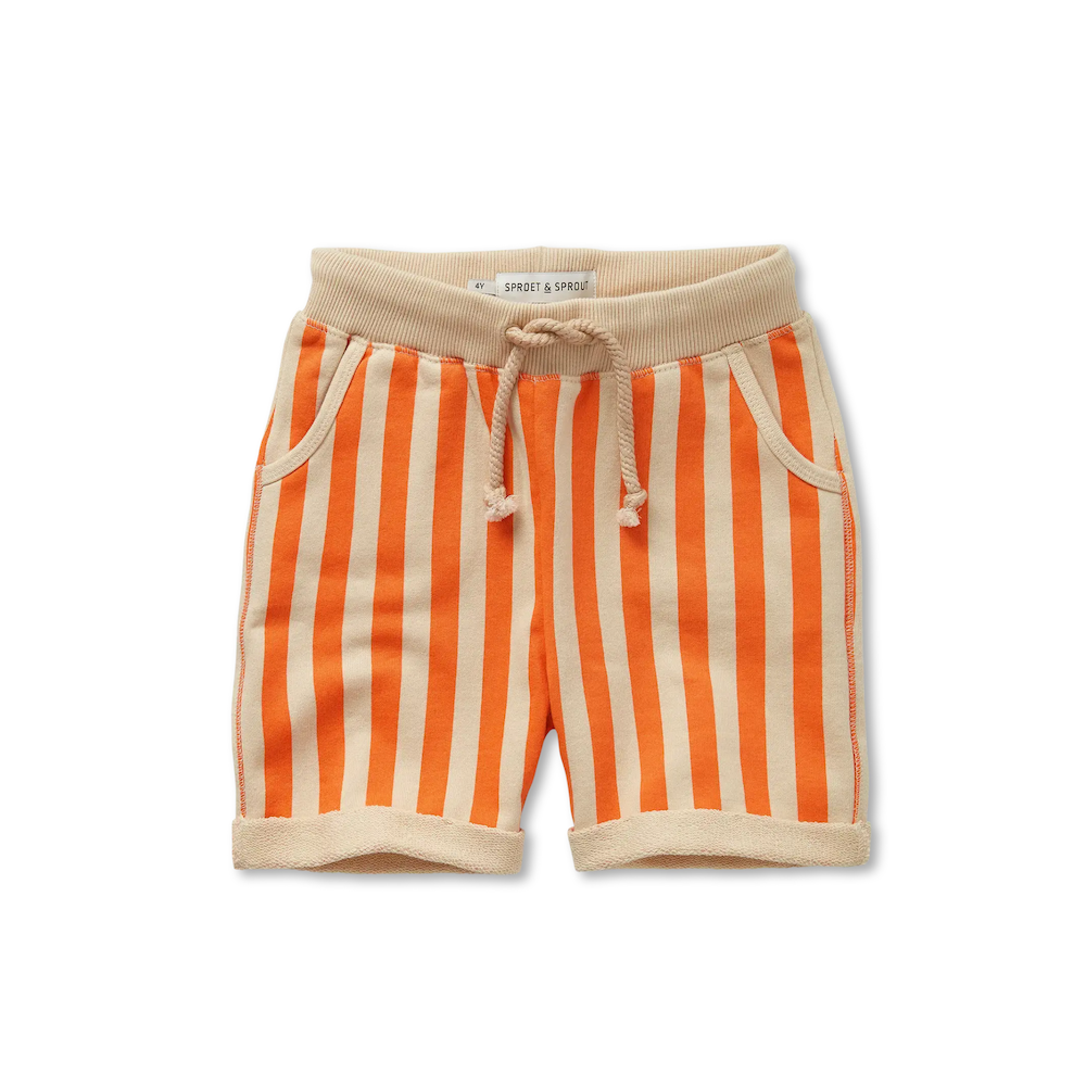 Gestreifte Shorts