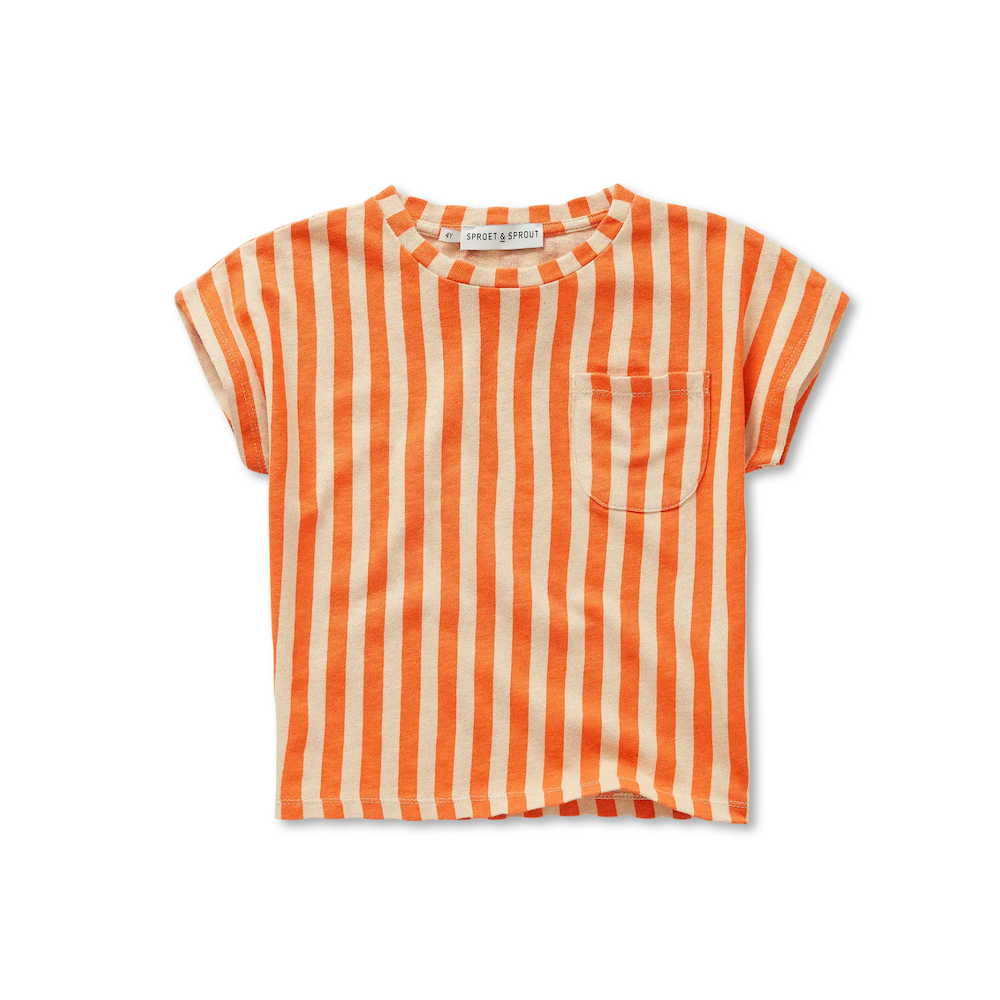 Leinen T-Shirt | stripes