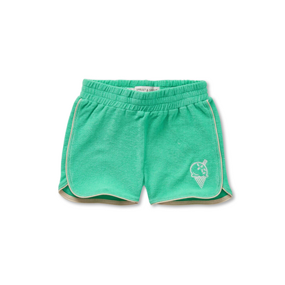 Terry Sport Short | Grün