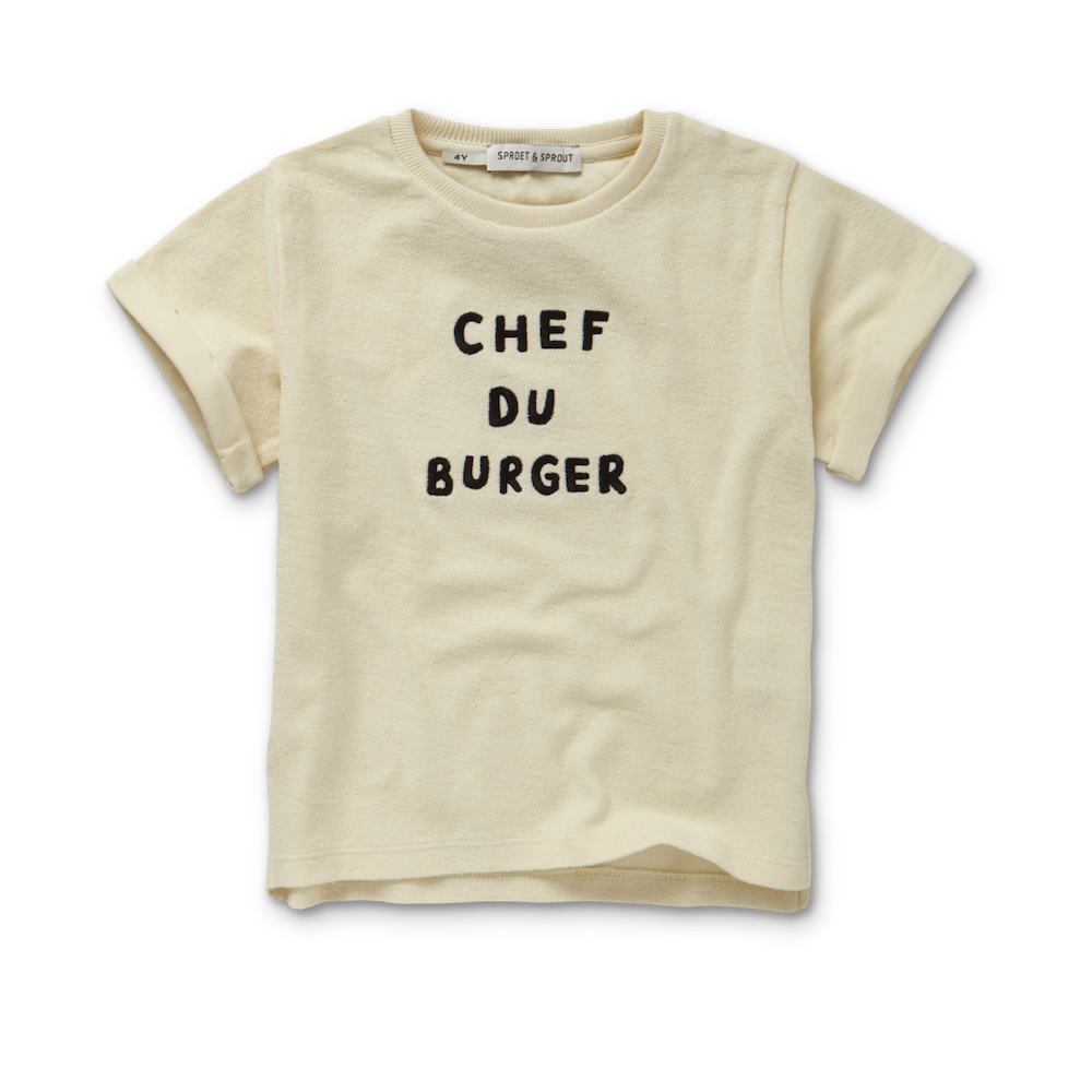 Terry T-Shirt Chef de Burger