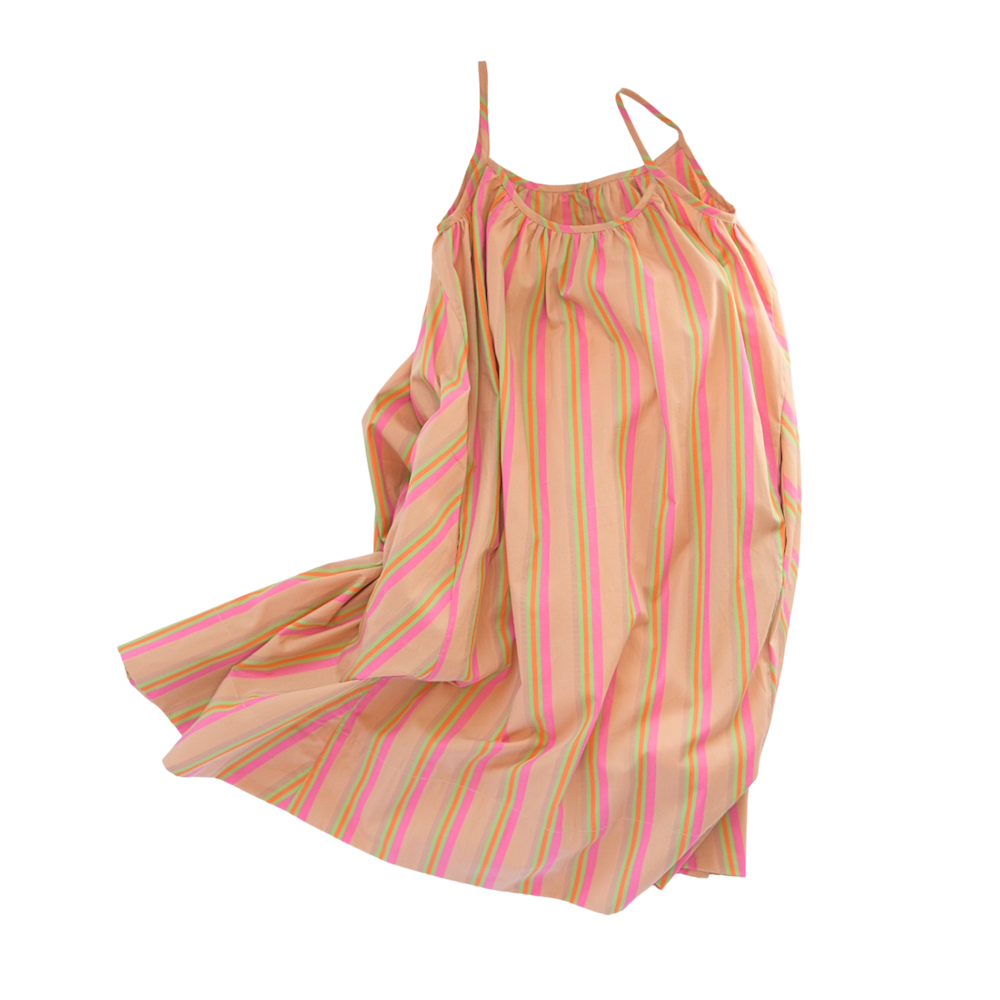 Cleo Candy Stripe Slip Dress