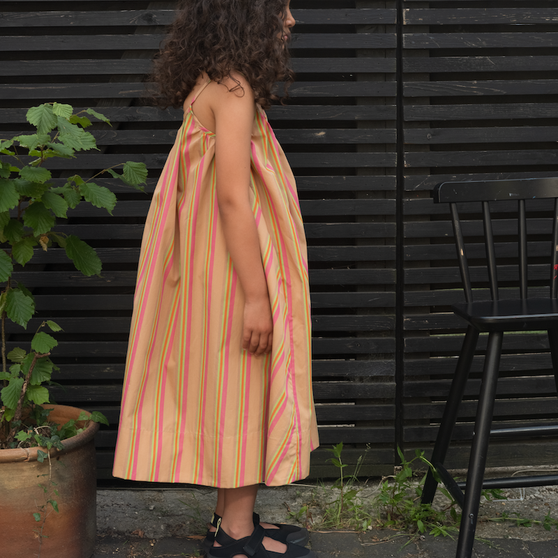 Cleo Candy Stripe Slip Dress