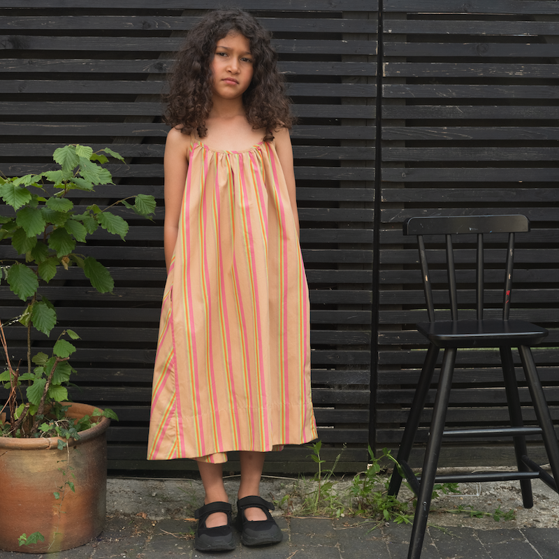 Cleo Candy Stripe Slip Dress