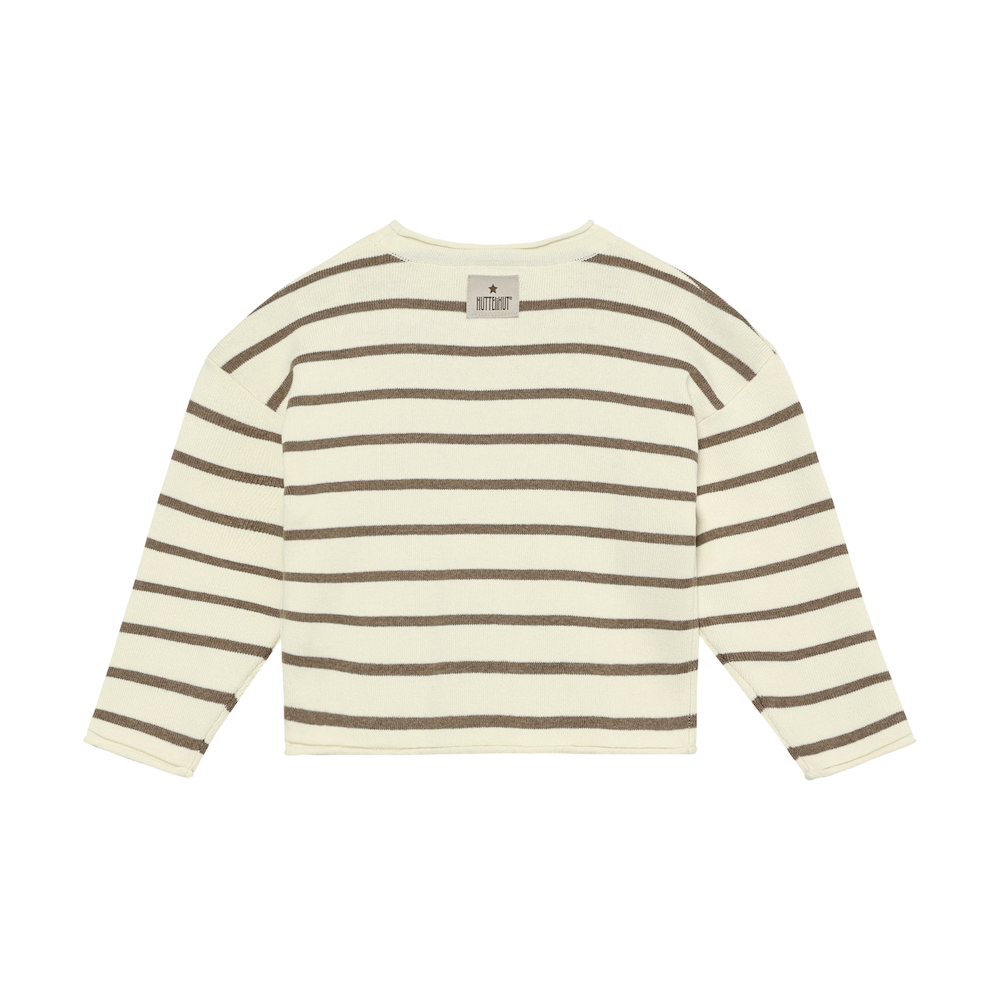 Langarmshirt O-Neck, strick