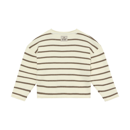 Langarmshirt O-Neck, strick