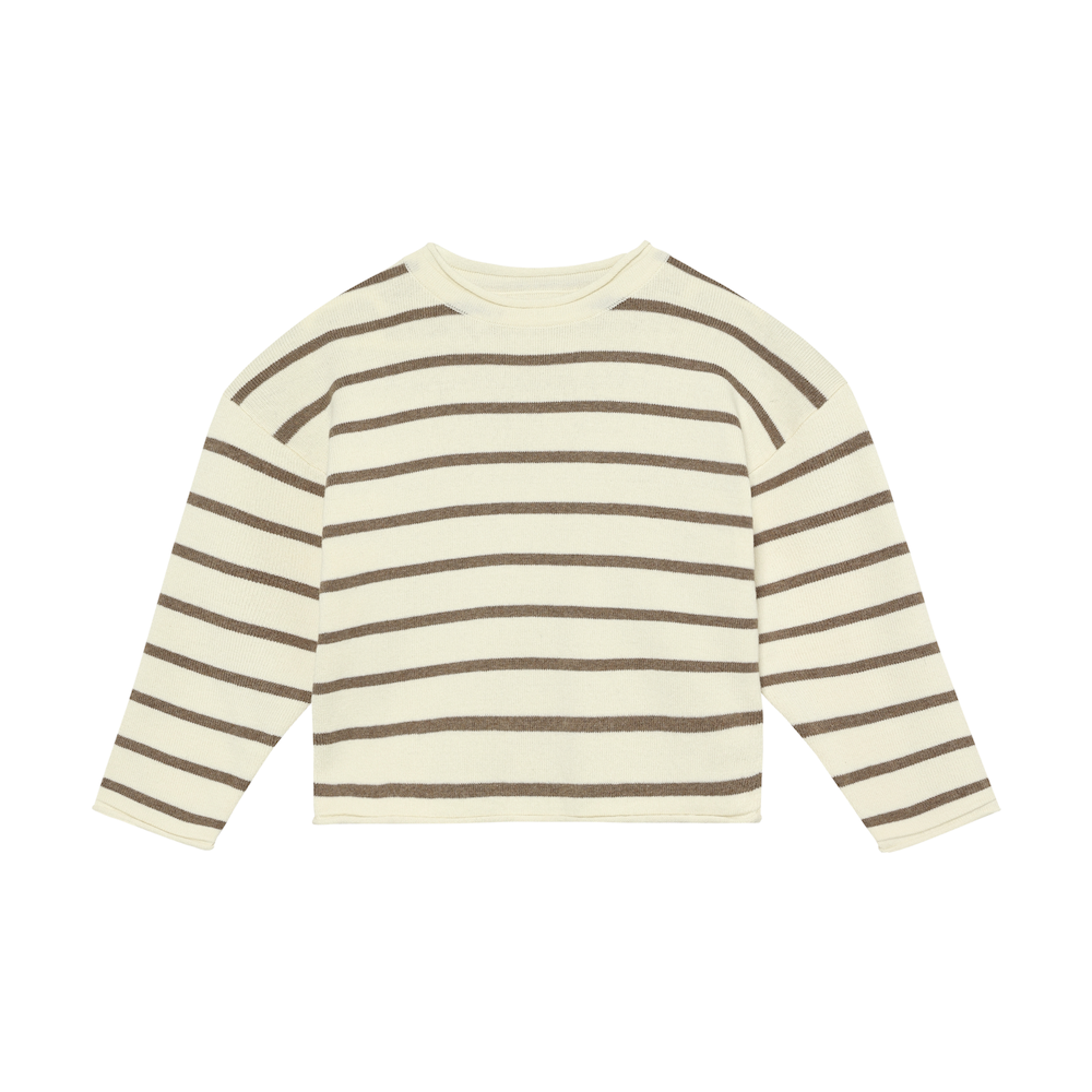 Langarmshirt O-Neck, strick