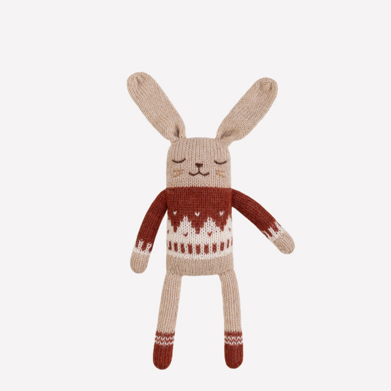 Kuscheltier &quot;Bunny sienna jacquard sweater&quot;