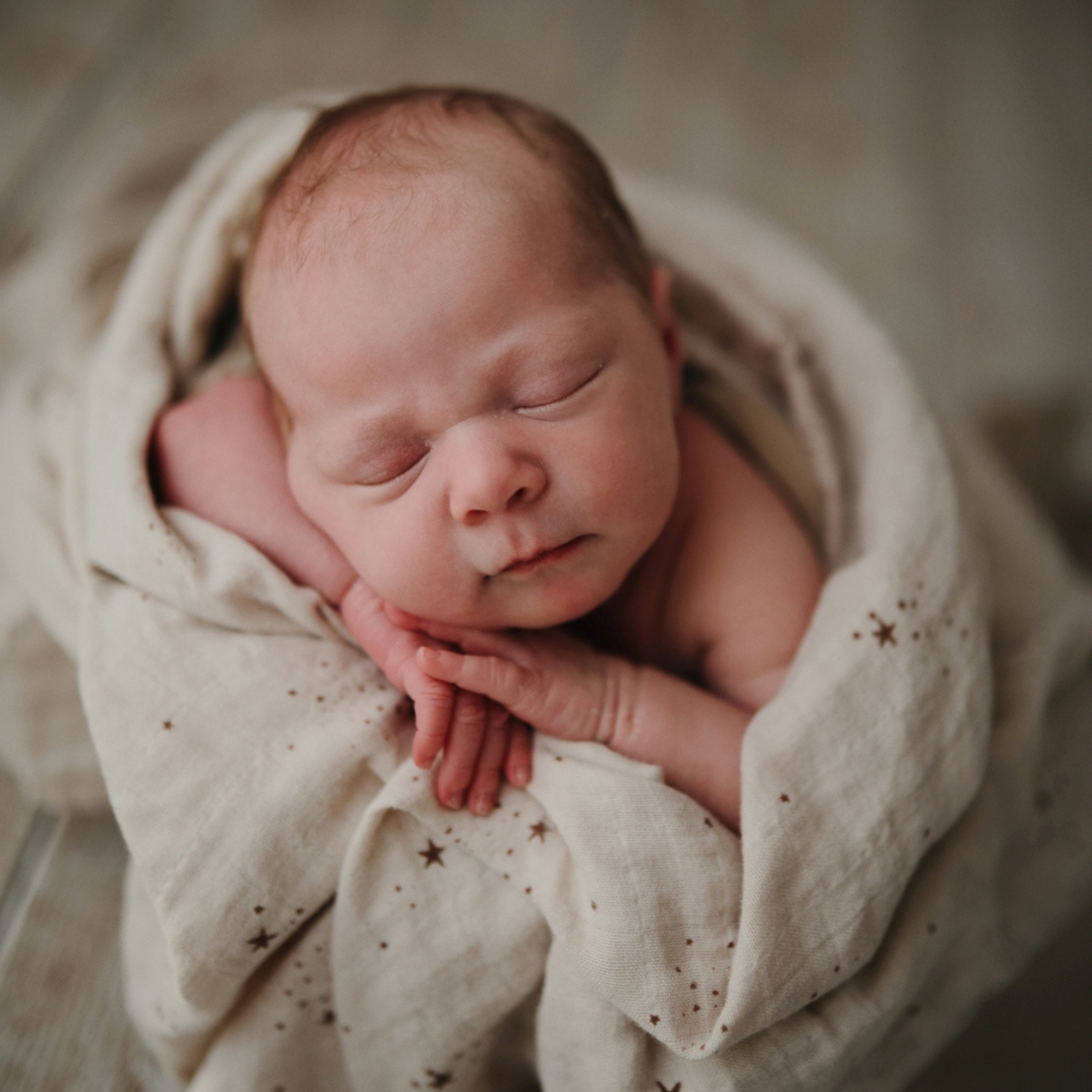 Mulltuch &quot;Swaddle Muslin Falling Stars&quot;