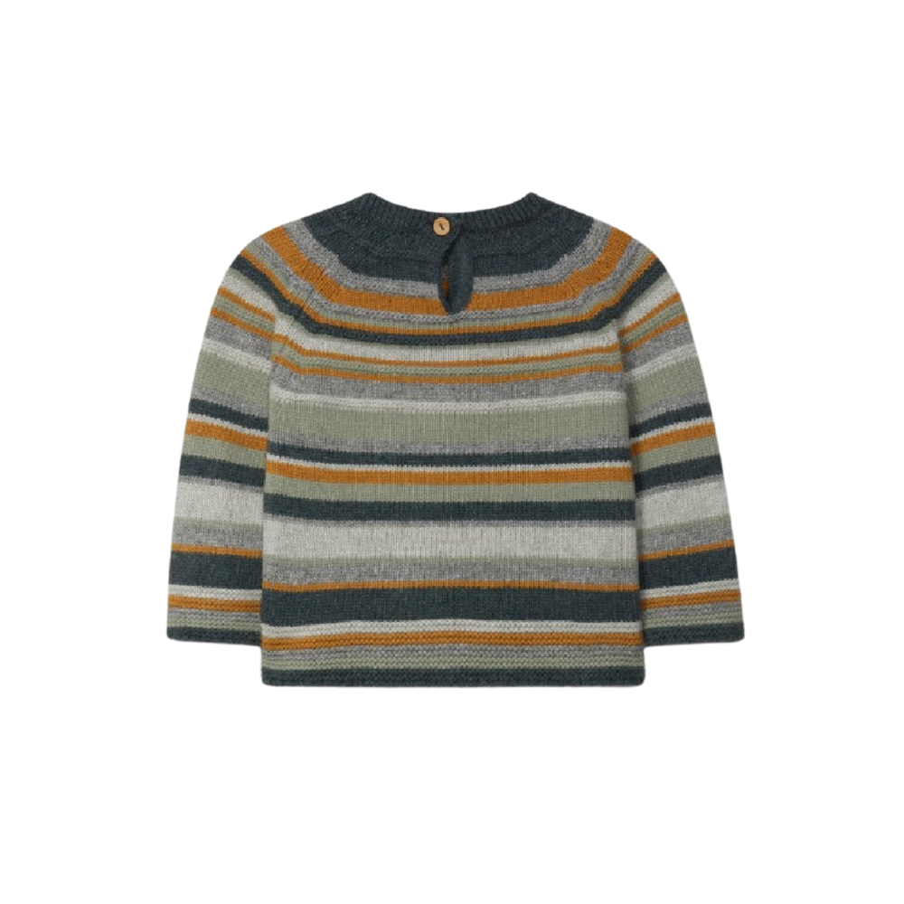 Gestreifter Strickpullover