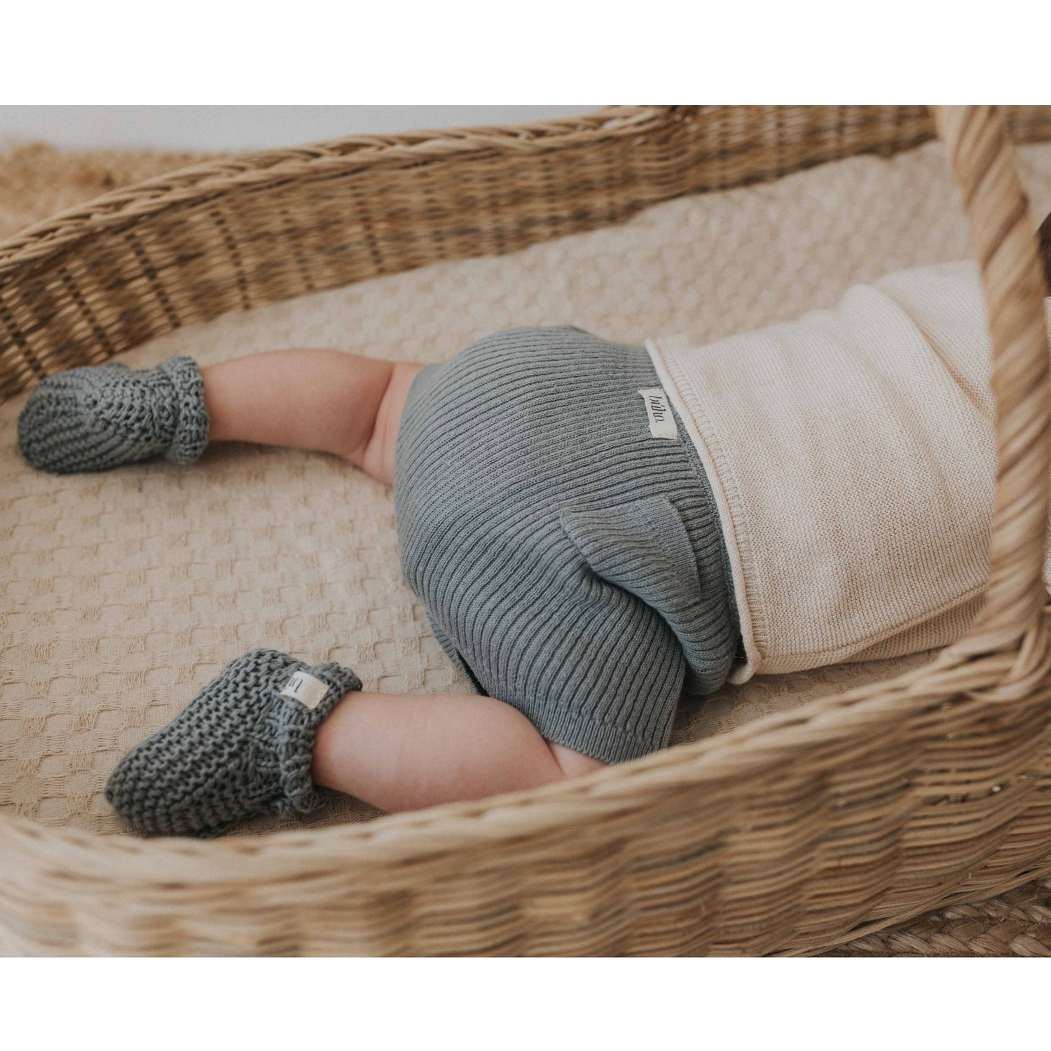 Strickschuhe aus Bio Baumwolle