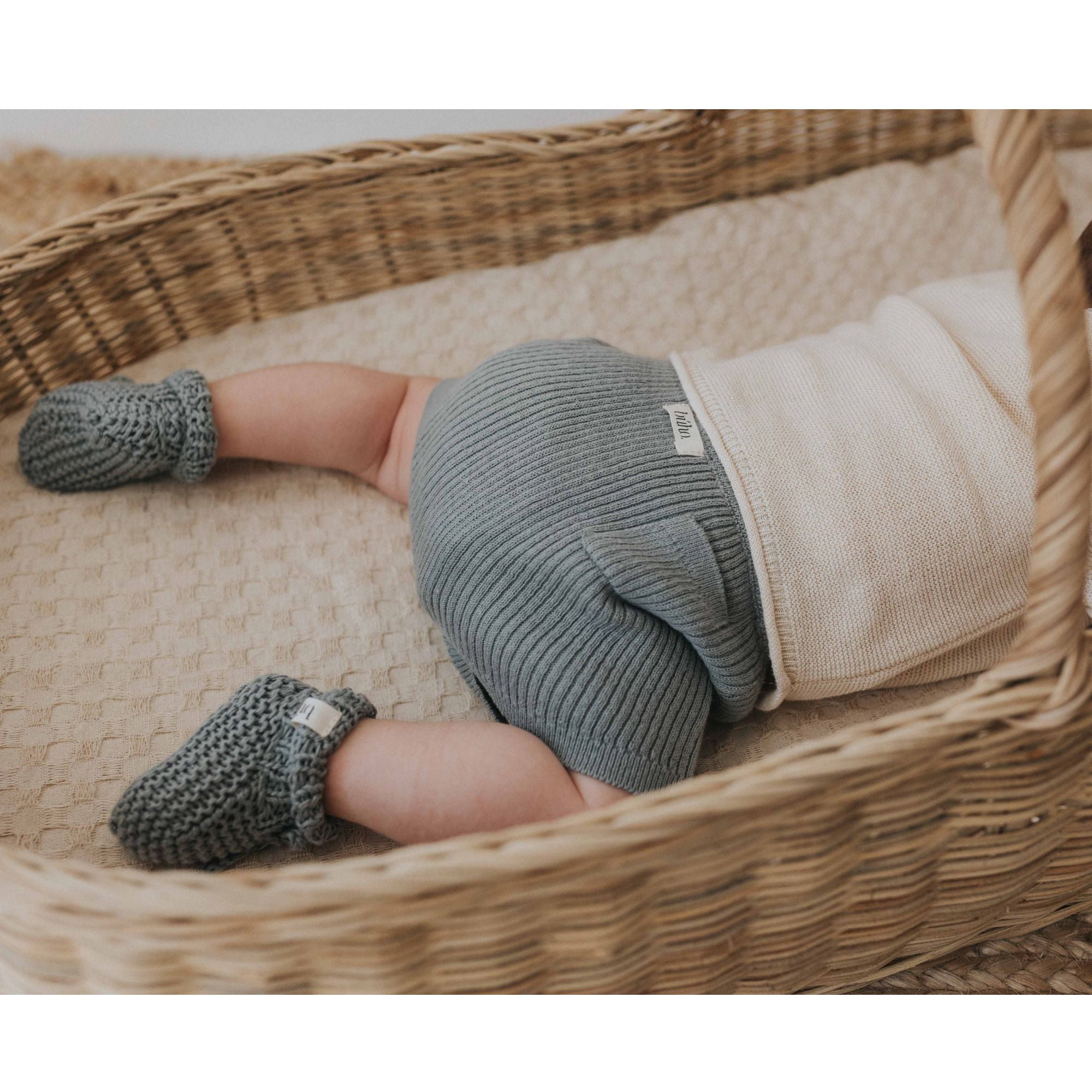 Strickschuhe aus Bio Baumwolle