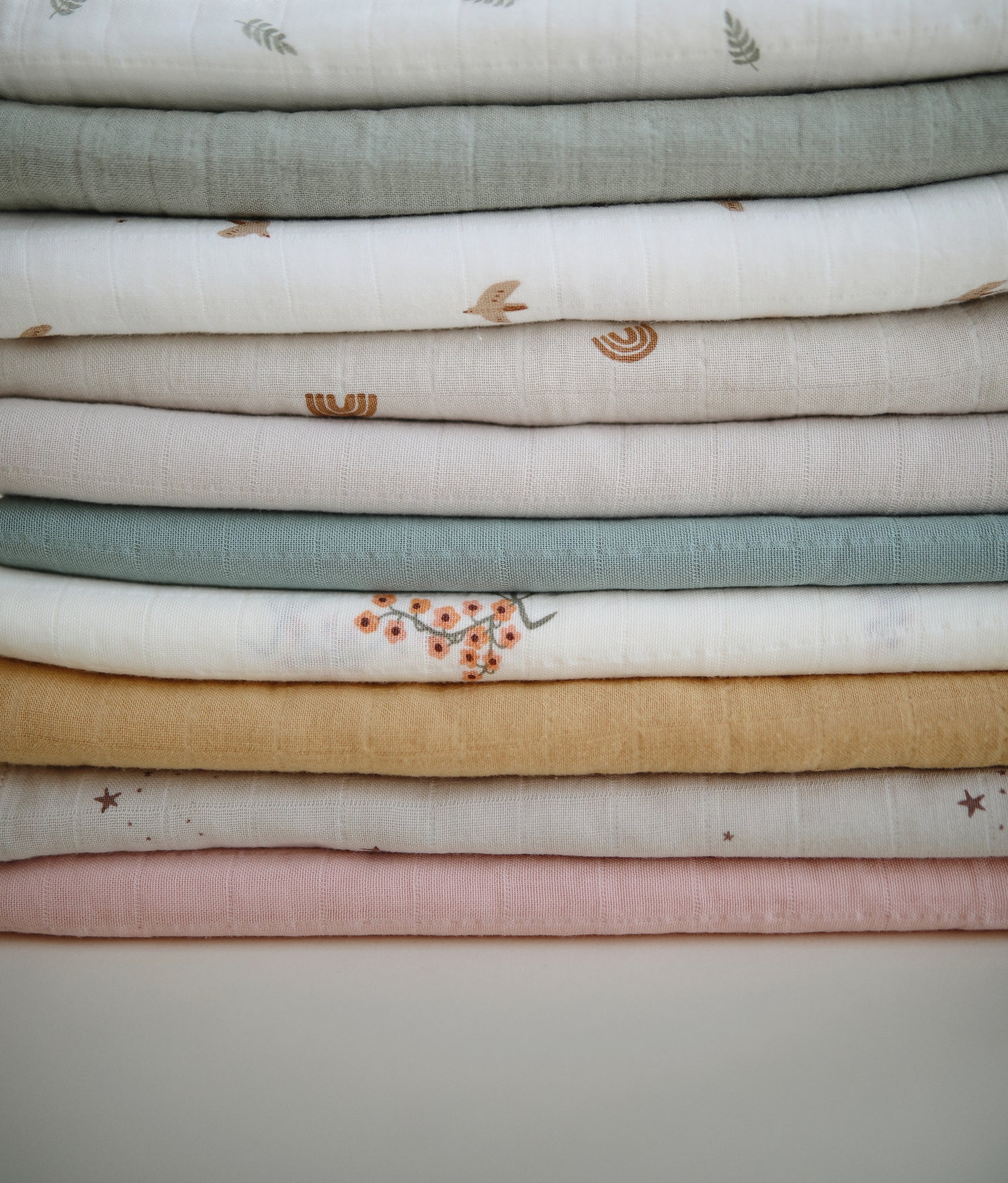 Muslin Stoffwindel &quot;Rainbows&quot;, 3er Packung