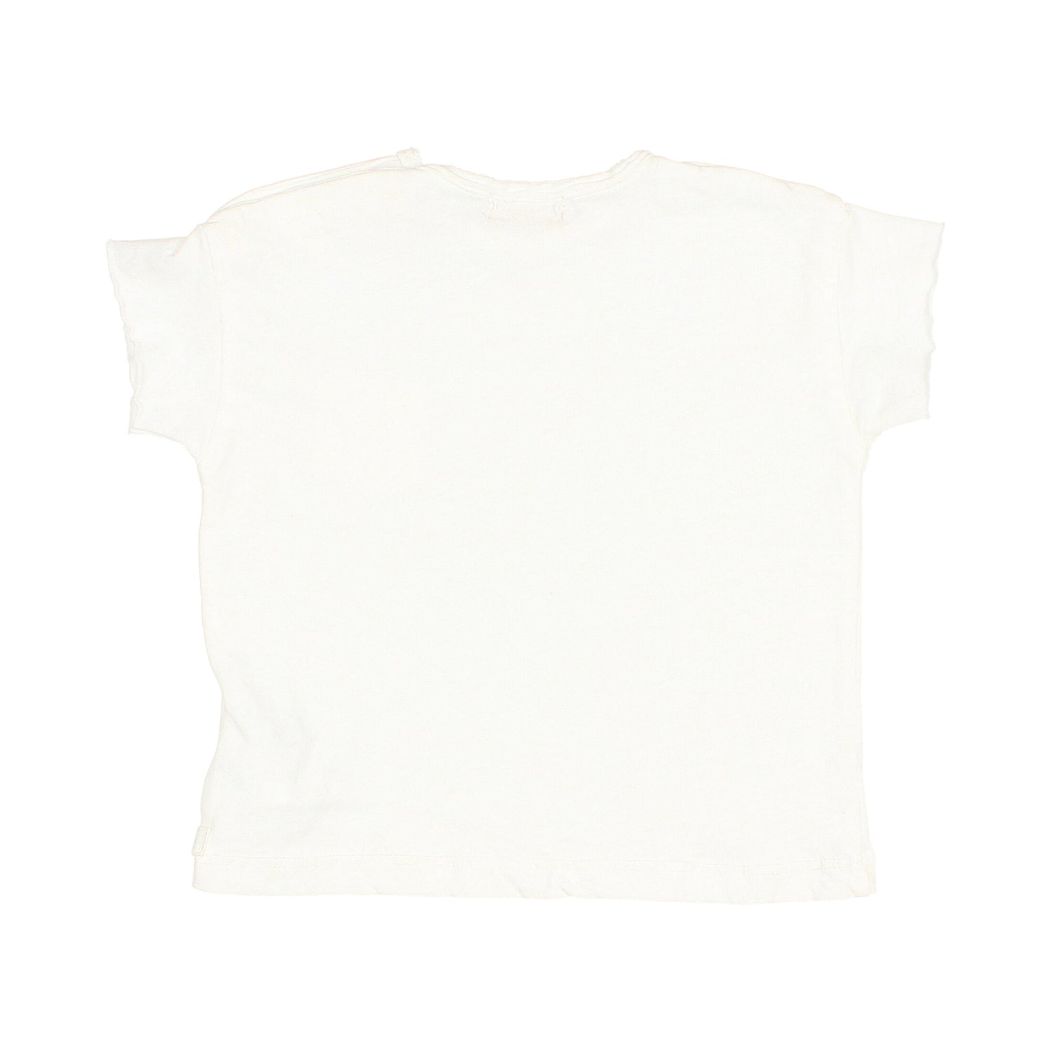 T-Shirt aus Baumwolle &amp; Leinen