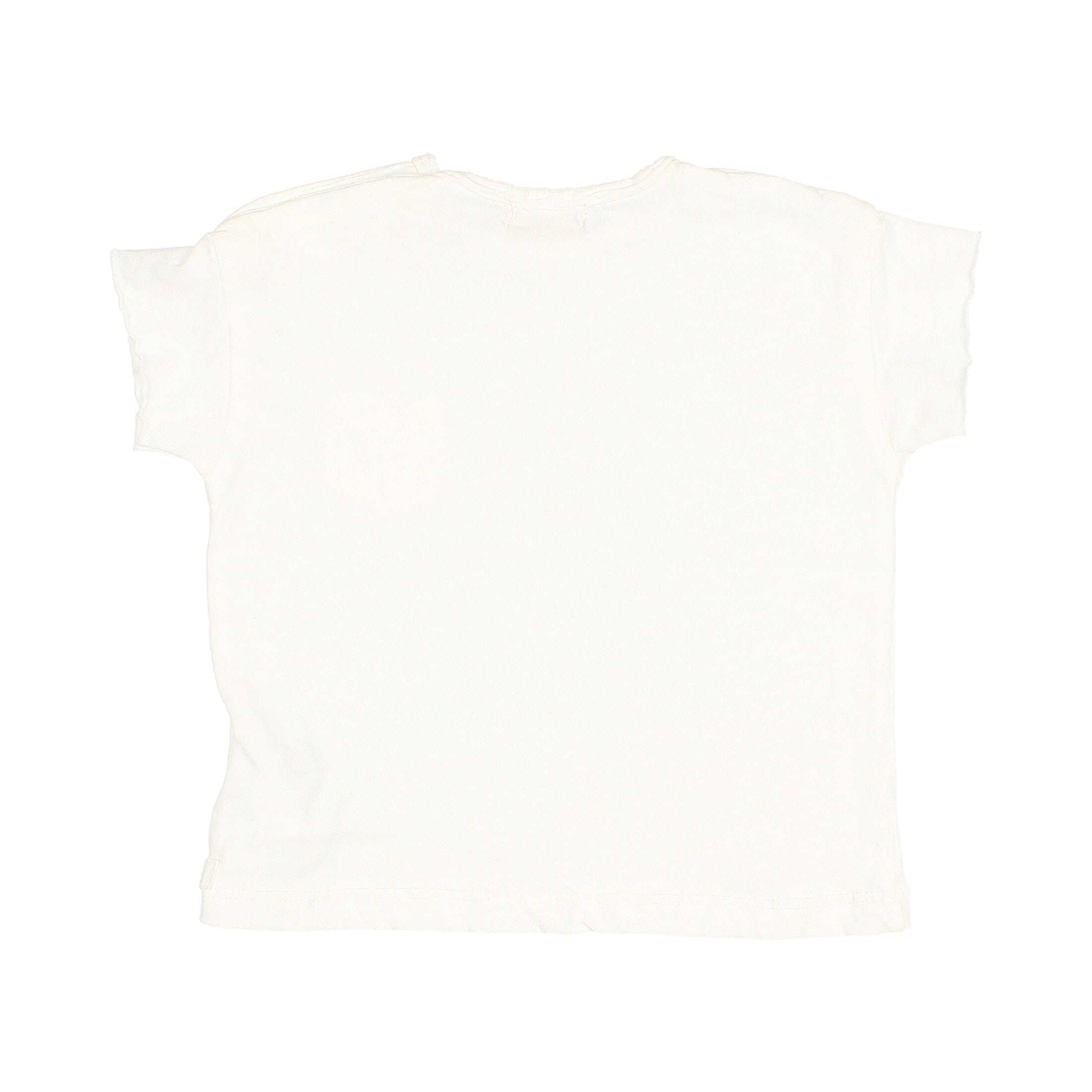 T-Shirt aus Baumwolle &amp; Leinen