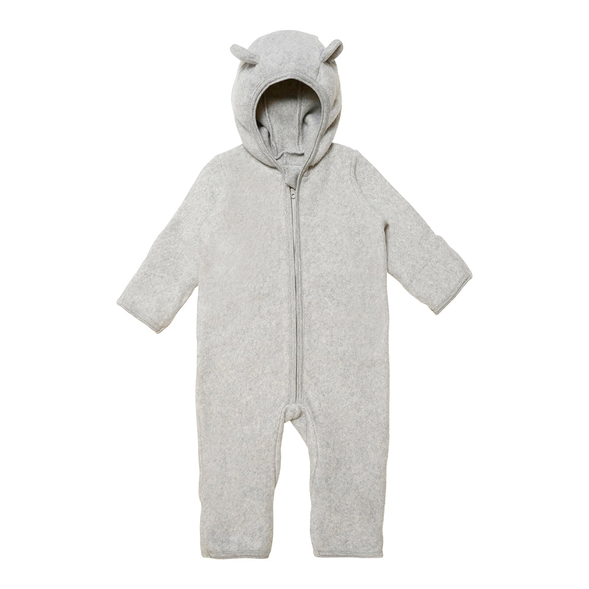 Fleece Baby-Overall &quot;Mushi&quot; mit Ohren