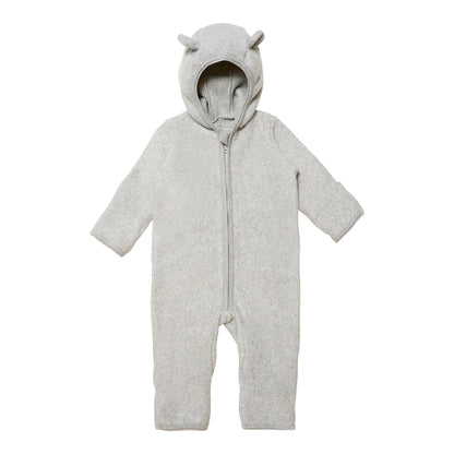 Fleece Baby-Overall &quot;Mushi&quot; mit Ohren