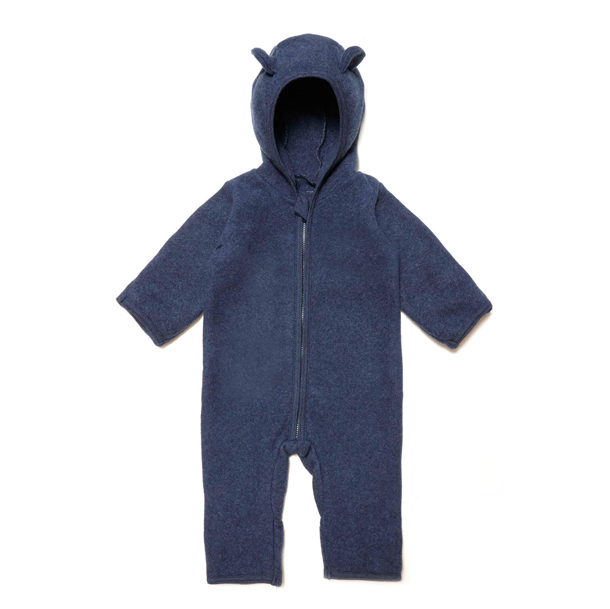 Fleece Baby-Overall &quot;Mushi&quot; mit Ohren