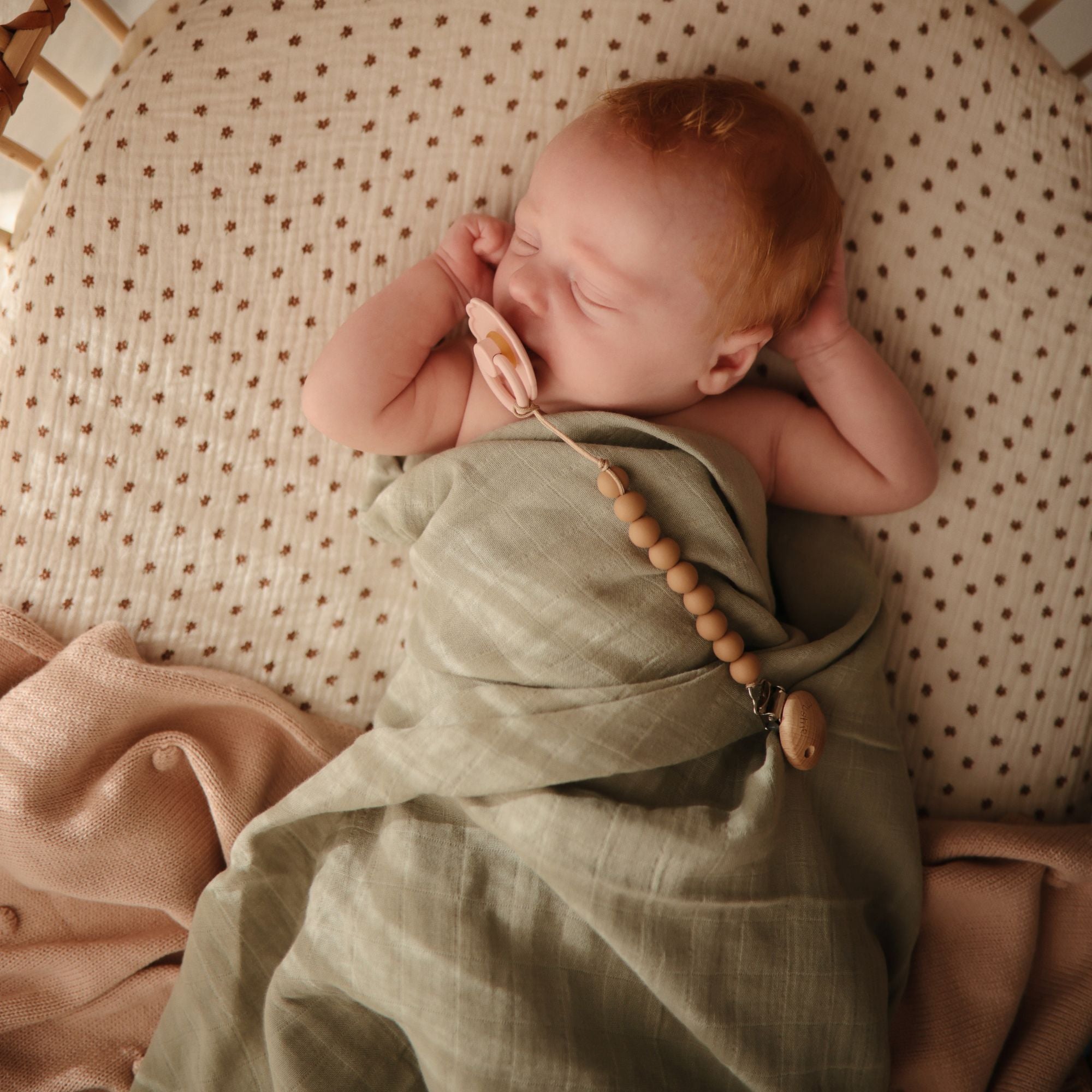 Mulltuch &quot;Swaddle Muslin Sage&quot;