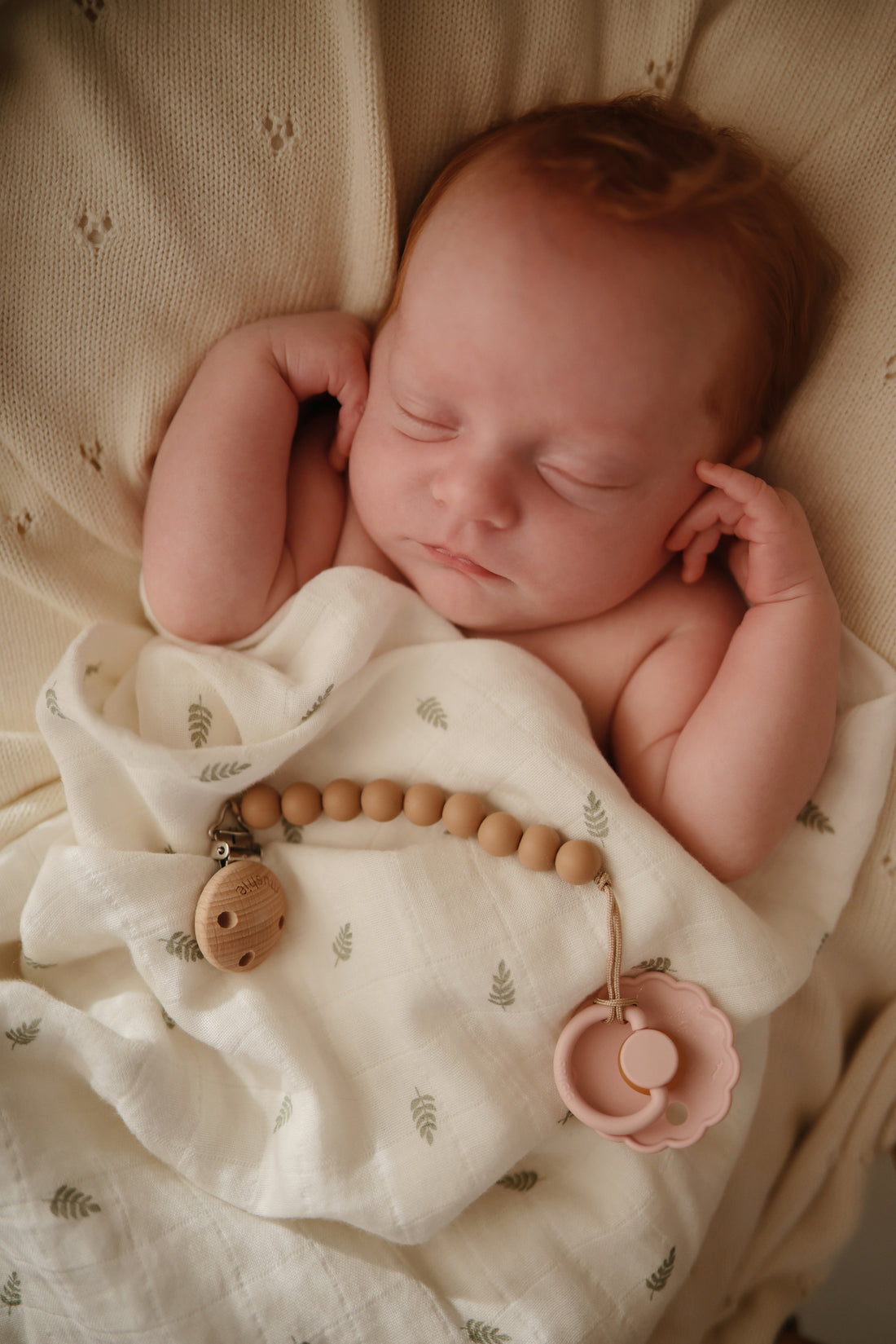 Mulltuch &quot;Swaddle Muslin Leaves&quot;