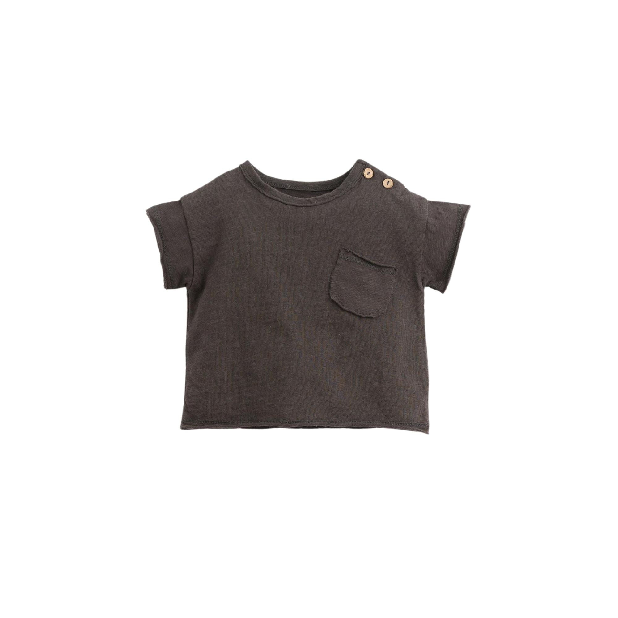 T-Shirt mit Brusttasche, Bio-Baumwolle
