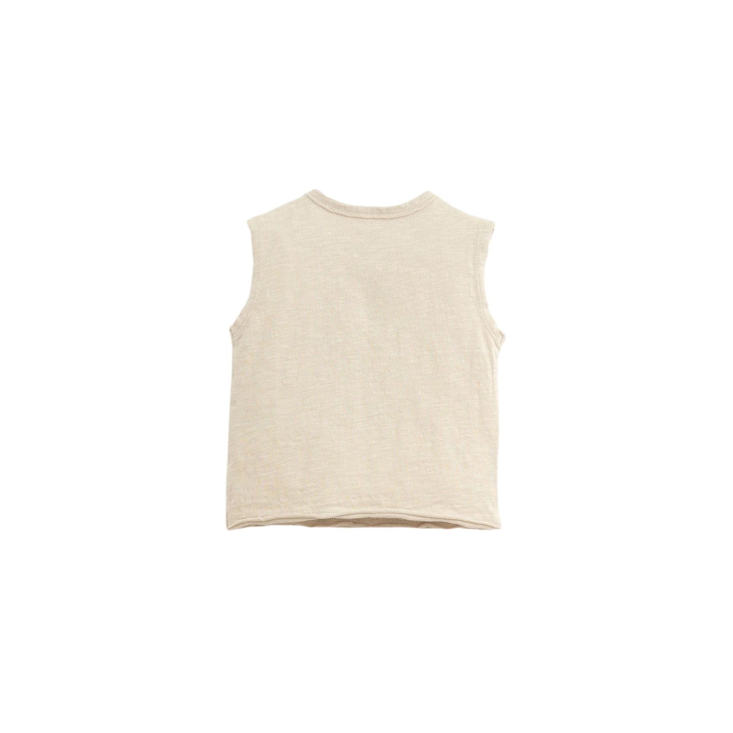 Ärmelloses T-Shirt aus Bio-Baumwolle