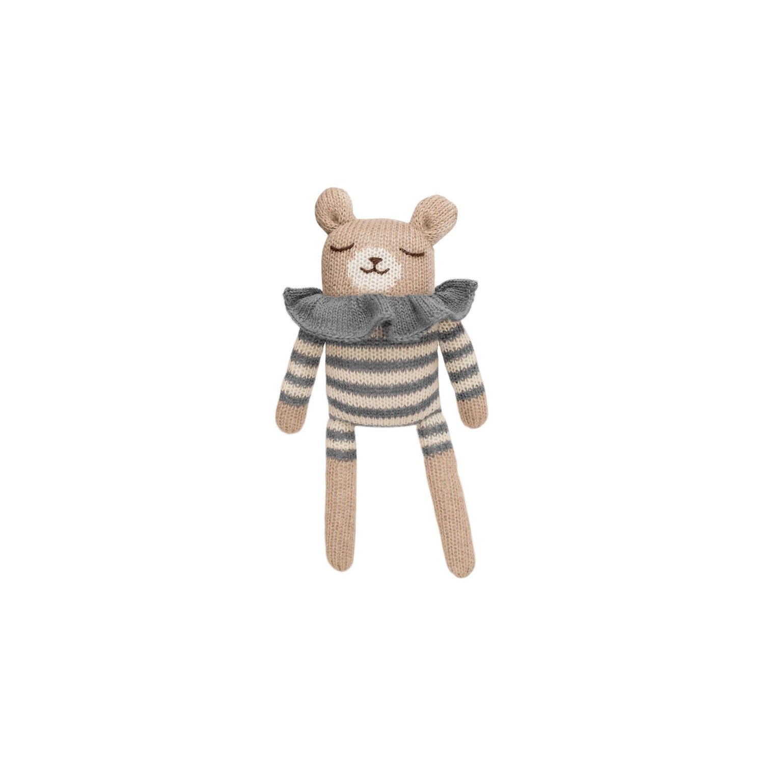 Kuscheltier &quot;Teddy striped slate rompet&quot;