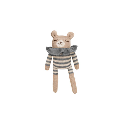 Kuscheltier &quot;Teddy striped slate rompet&quot;