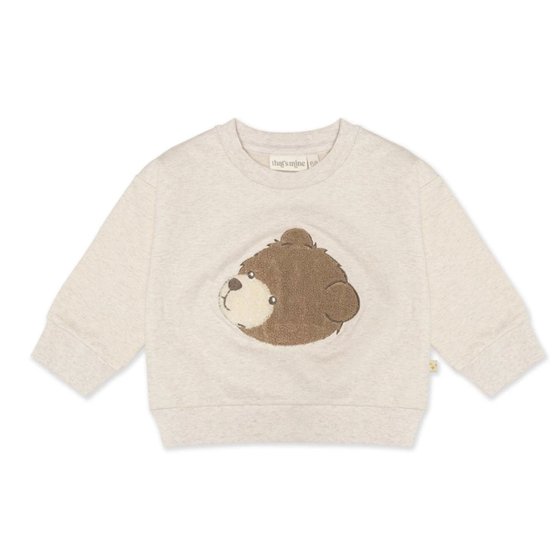 Sweatshirt oversize, Bear Head